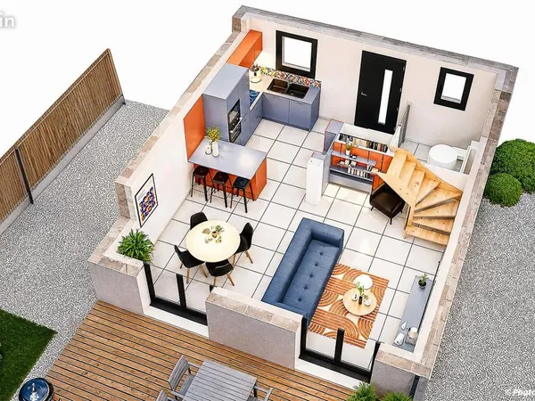 Maison 4 pièces 68 m²
