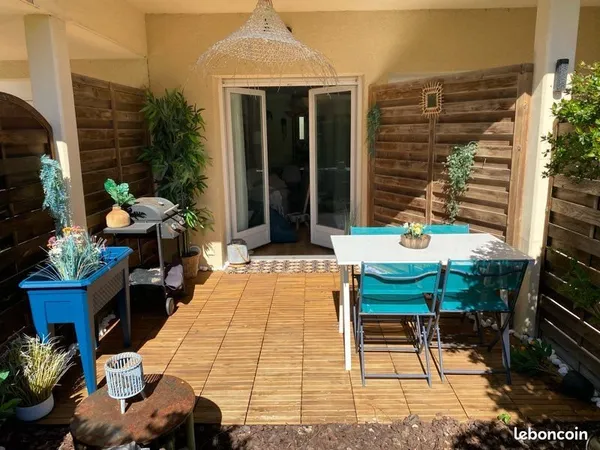 44 M2 de 2 chambres avec extérieurs de 25 M2