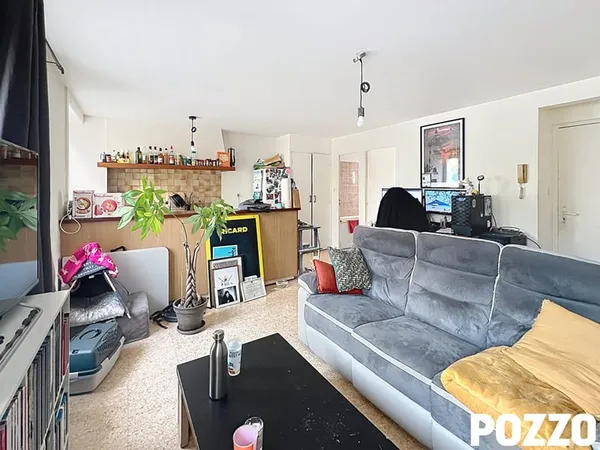 APPARTEMENT A LOUER DE TYPE F2 QUARTIER PASTEUR A CHERBOURG
