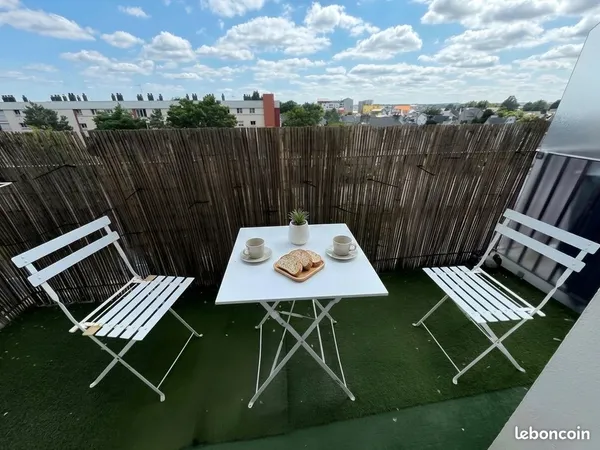 Appartement 3 pièces rénové, 56 m², balcon et cave, près de l'IUT et du campus, Saint-Brieuc