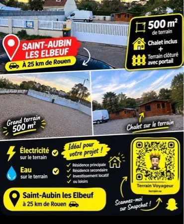 Terrains saint aubin les Elbeuf