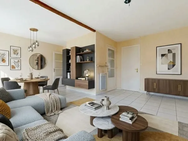Appartement T3 de 67m² - Rue Antoine Bernoux, Villeurbanne