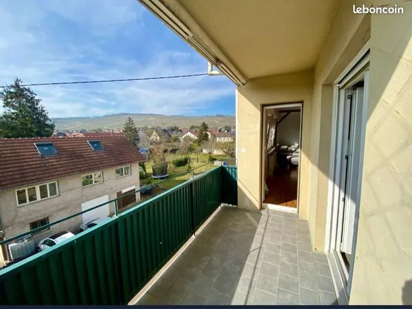 3 pièces 75m2 vue vignoble garage + cave