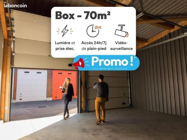 Garage/box 70 m² Aubergenville