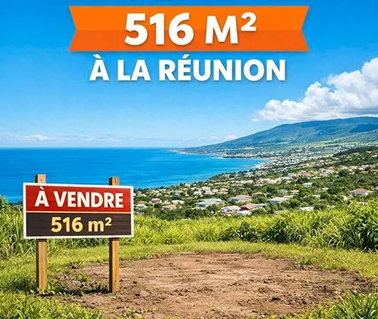 Terrain 516 m² SAINT PAUL