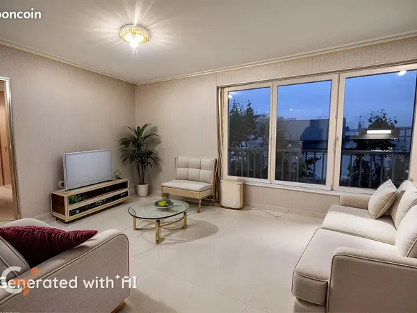 Appartement 2 pièces 46 m²