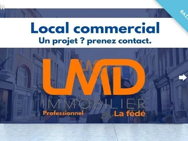 Commerce 60 m²