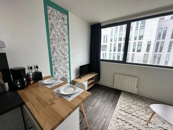 Studio 1 pièce 21 m²