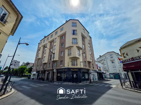 Appartement 2 pièces- 30.35m² + combles aménageables