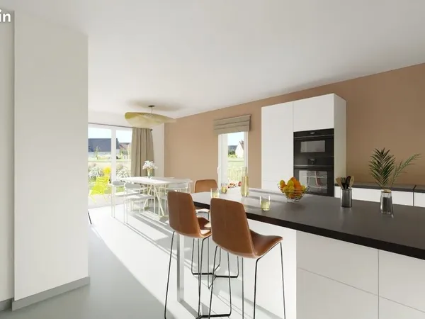 Projet de construction d'une maison 76 m² avec terrain à ROMAGNE (35)