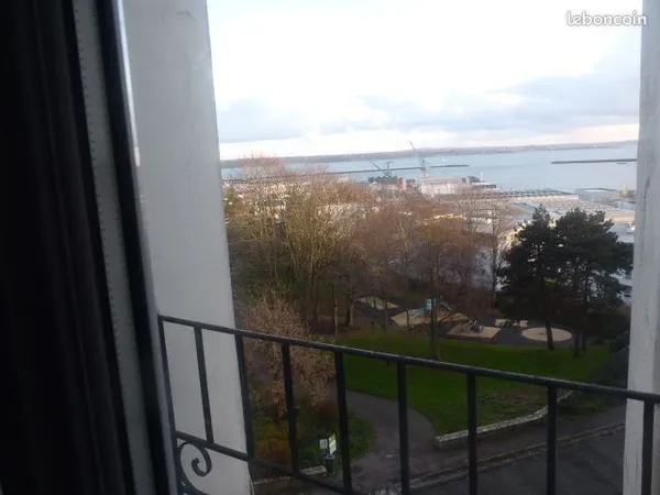 Brest meuble t1 bis vue sur mer