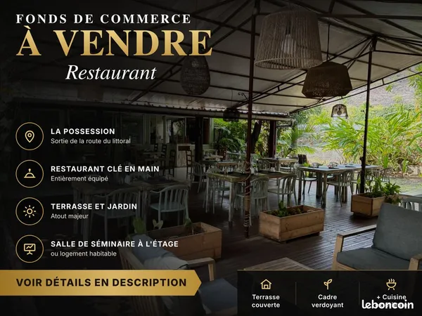 Vente Fonds de Commerce, Restaurant, 1000m2