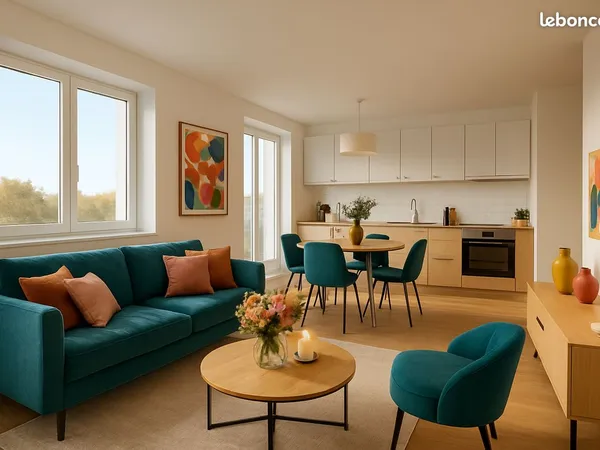 Appartement 2 pièces 46 m²