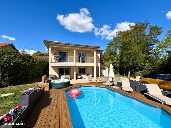 Maison 131 m² - 4 chambres - terrain 2 660 m²