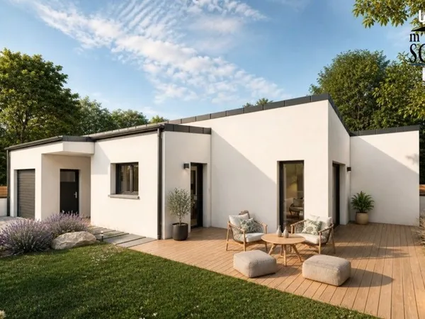 Projet de construction d'une maison 95 m² avec terrain à LOCTUDY (29)