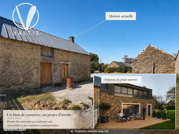 Maison 1 pièce 50 m²