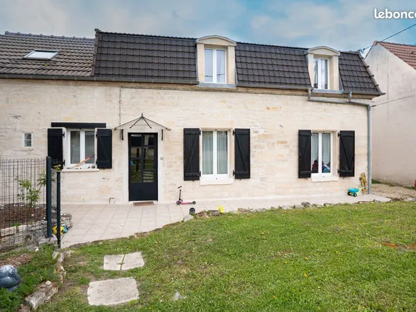 🏡 Maison familiale 105 m² - 3 chambres - Grand jardin - Cires-lès-Mello