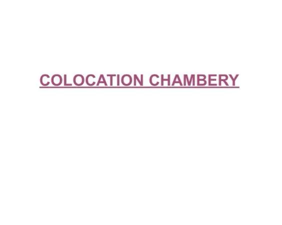 Colocation hyper centre de Chambéry