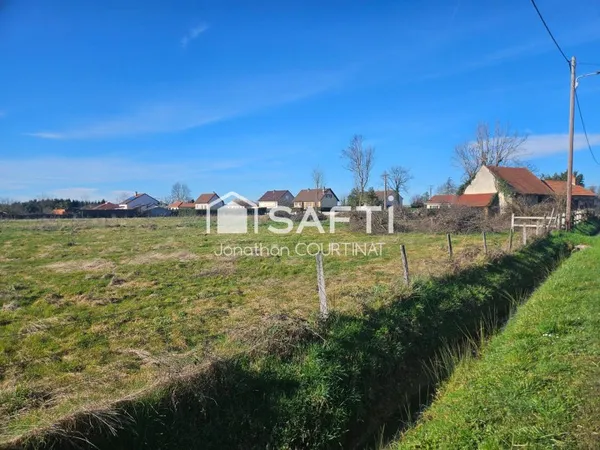 Terrain constructible à Saint-Didier la Forêt