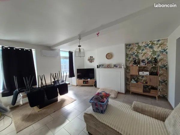 Loue Maison 3 chambres avec terrain 90m2 Esquéhéries