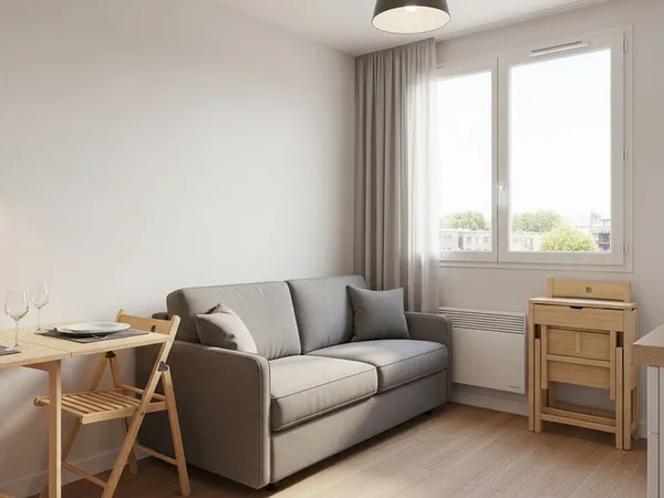 2 PIÈCES de 40m² + EXTERIEUR + PARKING - GRIGNY