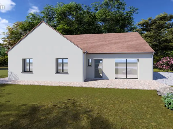 Terrain + 2 Maisons 🔴 454 120 ⚪️ 2 x 144m²