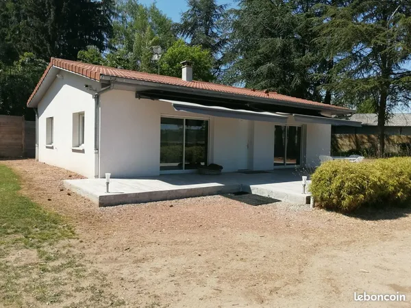 Maison plein pied + hangar neuf