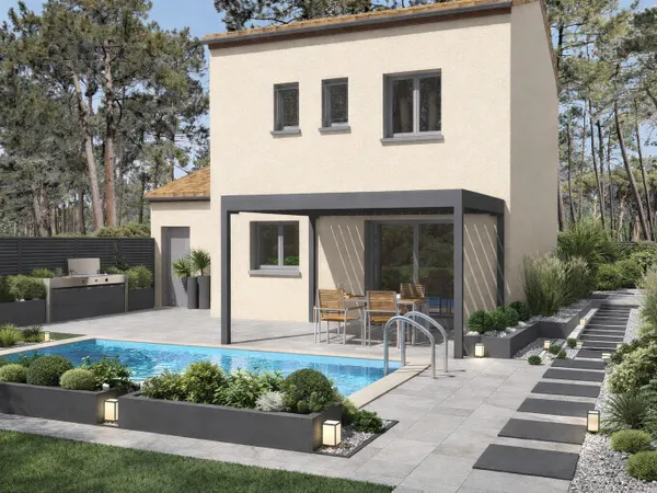 Terrain + maison 4 pièces 88 m²