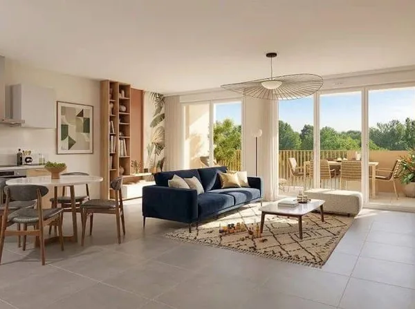 Appartement 2 pièces 39 m²