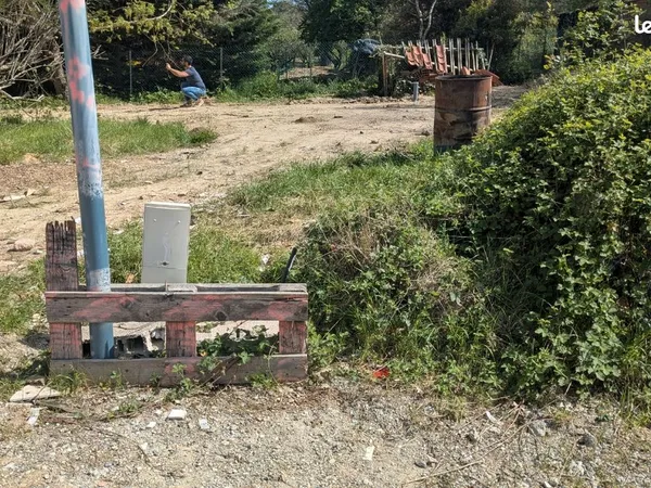Vend terrain viabilisé 1280m2 a saint jean