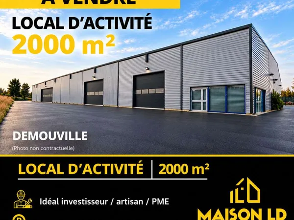 Local 1 pièce 2000 m²