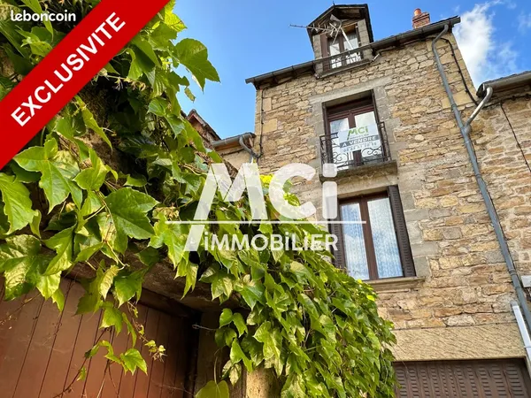 Exclusivite mci immobilier saint-côme-d'olt maison avec petite dépendance à rénover petit prix