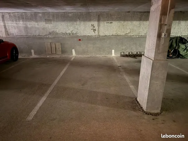 Parking sous terrain résidence résidence plein sud Cabourg