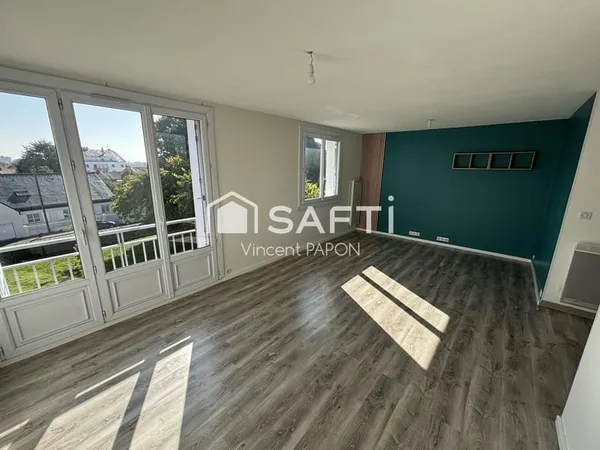 Appartement 3 pièces 64 m²  Nantes (44100)  Quartier La Durantière
