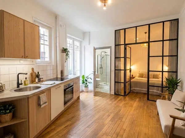 T2 rénové à neuf - 30 m² - RDC