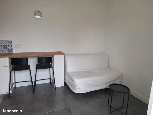 Studio meublé 15 m² avec jardin privatif - Pessac Chiquet-Brion