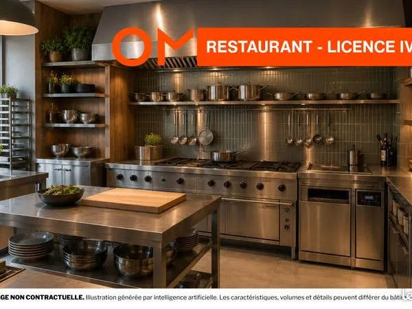 Fonds de commerce restaurant 138 m²