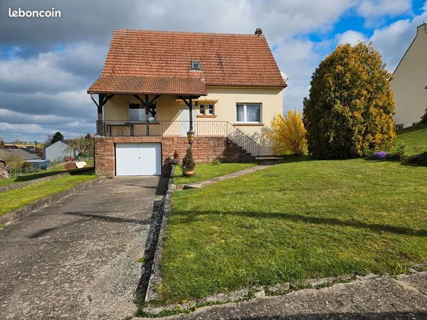 Maison 6p 113m² + 3000m² jardin/verger