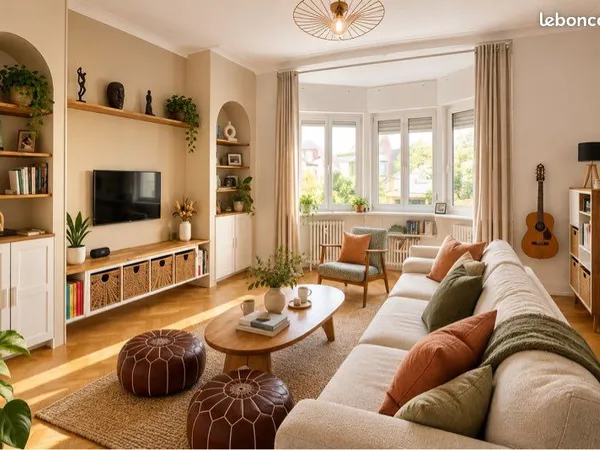 Appartement de caractère rénové de 112 m² avec jardin - Strasbourg Orangerie / Conseil des XV