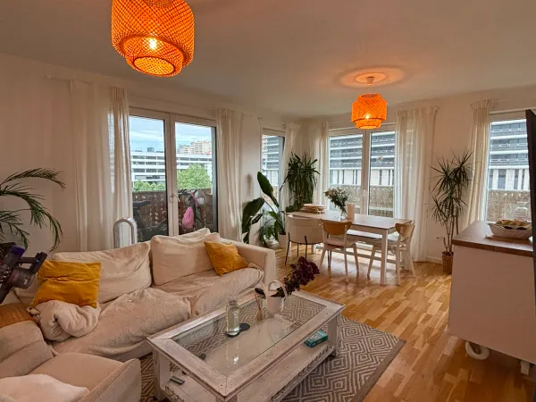 Chambre privée dans un appartement lumineux - 92m²