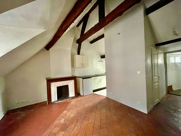 ORLEANS CENTRE HISTORIQUE - STUDIO DE 18.60 M² - CUISINE AMENANAGEE / EQUIPEE - SALLE D'EAU AVEC WC