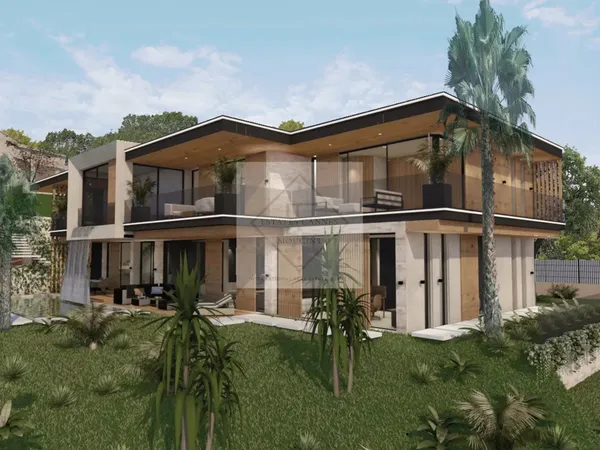 MANDELIEU — TERRAIN AVEC PROJET DE VILLA CONTEMPORAINE & PERMIS PURGÉ