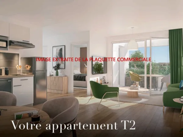 Appartement 2 pièces 44 m²