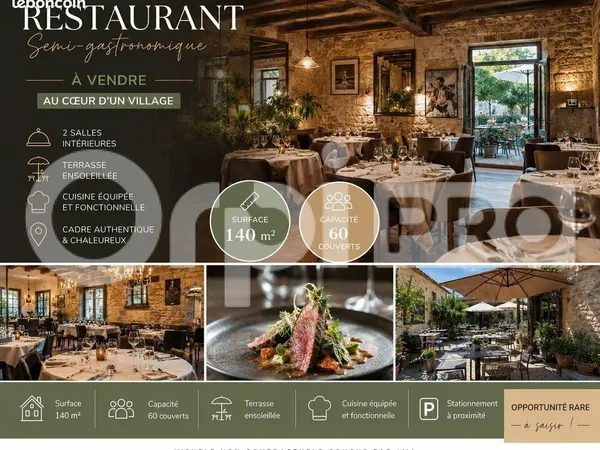 Restaurant 140 m²