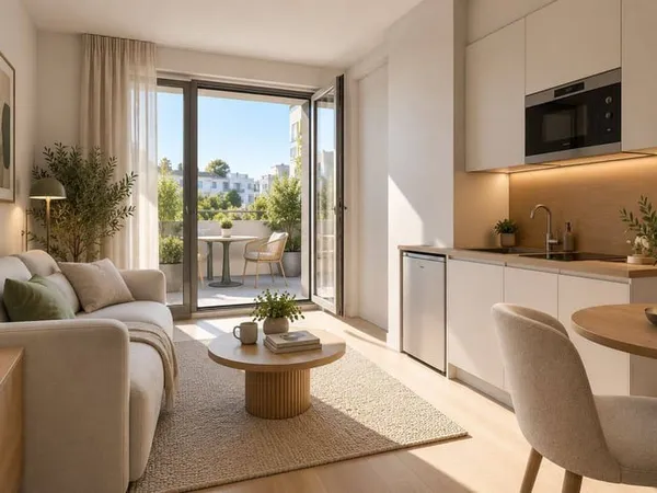 Studio 1 pièce 30 m²