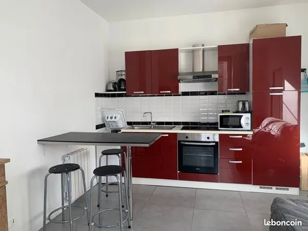 Studio 1 pièce 21 m²