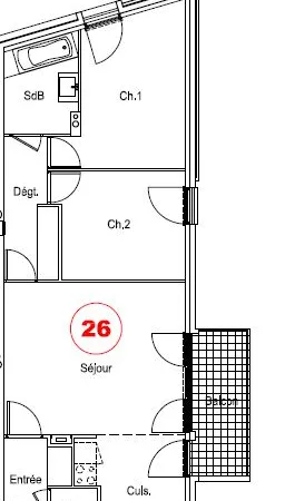 Suresnes - 3 pièces 70 m² - résidence 2018 - balcon sur jardin - parking - 590 000