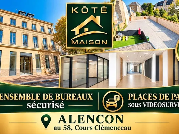Bureaux 260 m² ALENCON