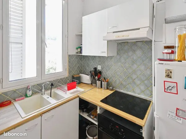 Beau 2P lumineux de 30m² moderne et refait à neuf