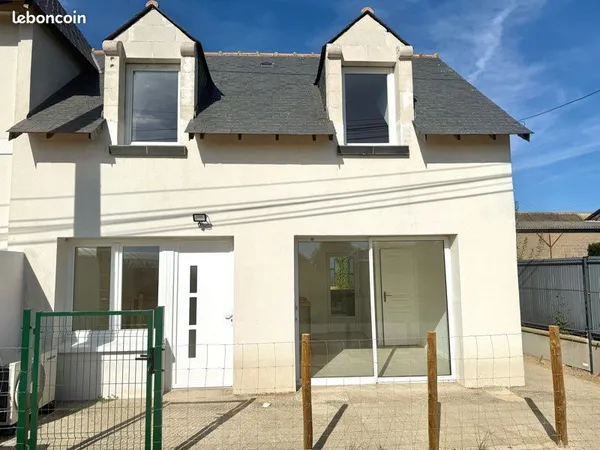 Maison T3 rénovée avec grand jardin (319m²) - Sainte-Gemmes-sur-Loire